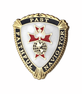 Past Faithful Navigator Pin